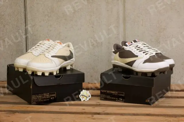 Travis Scott HBCU cleats set booth colorways — NIKE x Travis Scott — Revault Studio