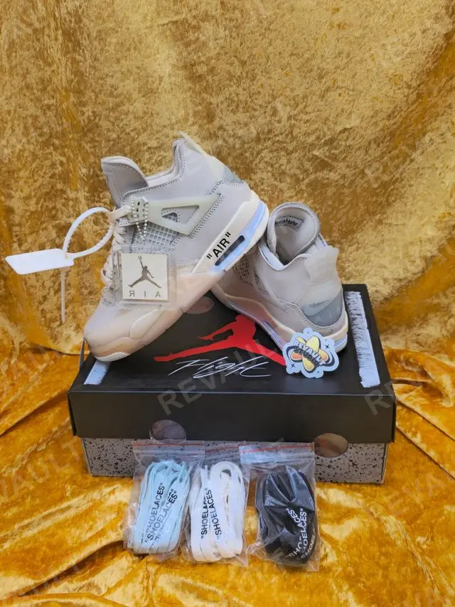 Jordan 4 Sail Off White — Nike — Revault Studio